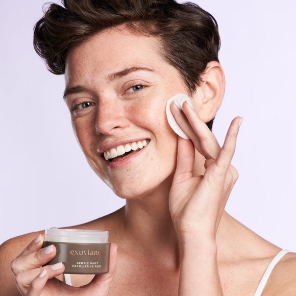 NWT Exuviance Gentle Daily Exfoliating Face Pads, 60 pads - Picture 3 of 5